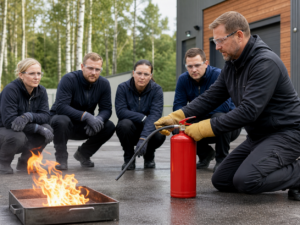 Alkusammutus- ja paloturvallisuuskoulutukset